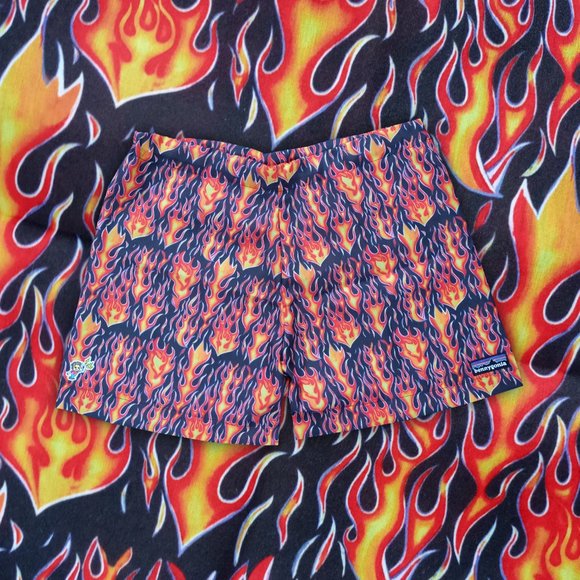 Patagonia Other - Handmade La Flame "The Flame" Bennygonia 90s Shorts UNISEX